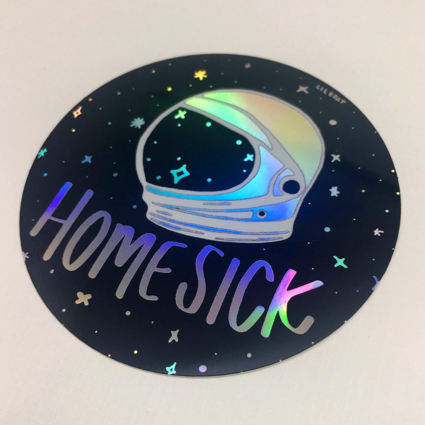 Homesick - Holographic Vinyl Sticker