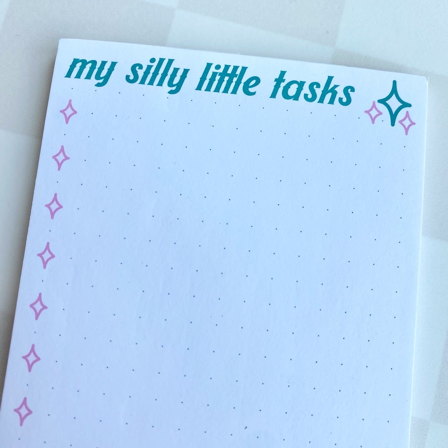 Silly Little Tasks Notepad - Notepad Only