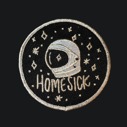 Homesick Embroidered Patch 3.5"