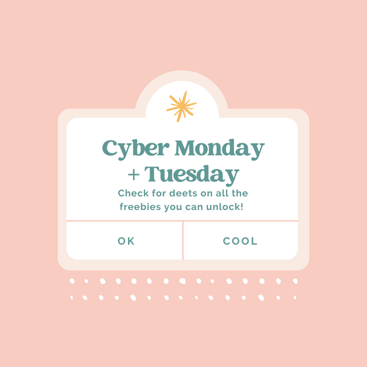 Cyber Monday / Tuesday Special Info (Read Me!)