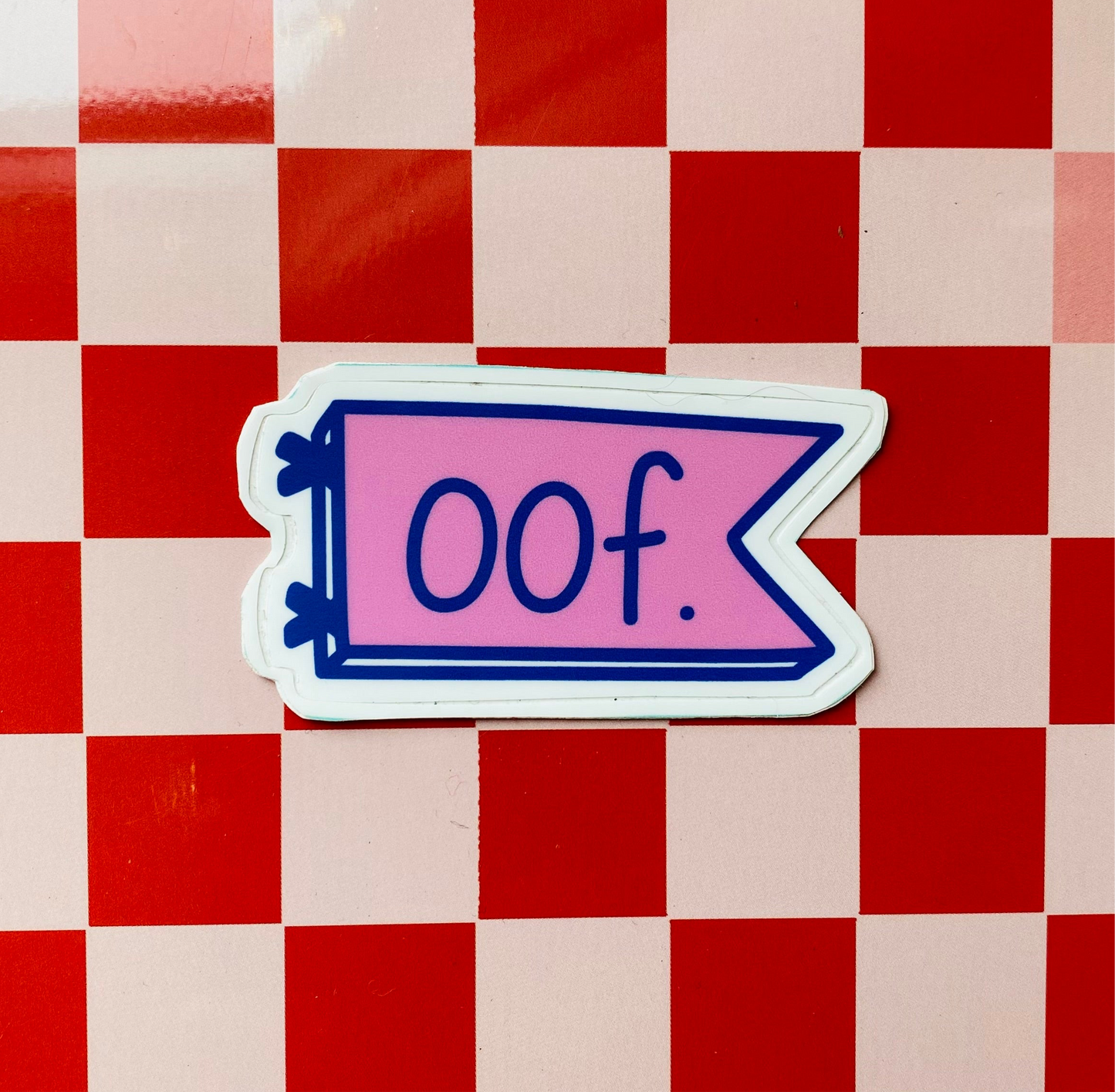 Mini Moods - OOF Vinyl Sticker