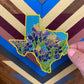 Texas Bluebonnet Embroidered Patch - State Flower Series