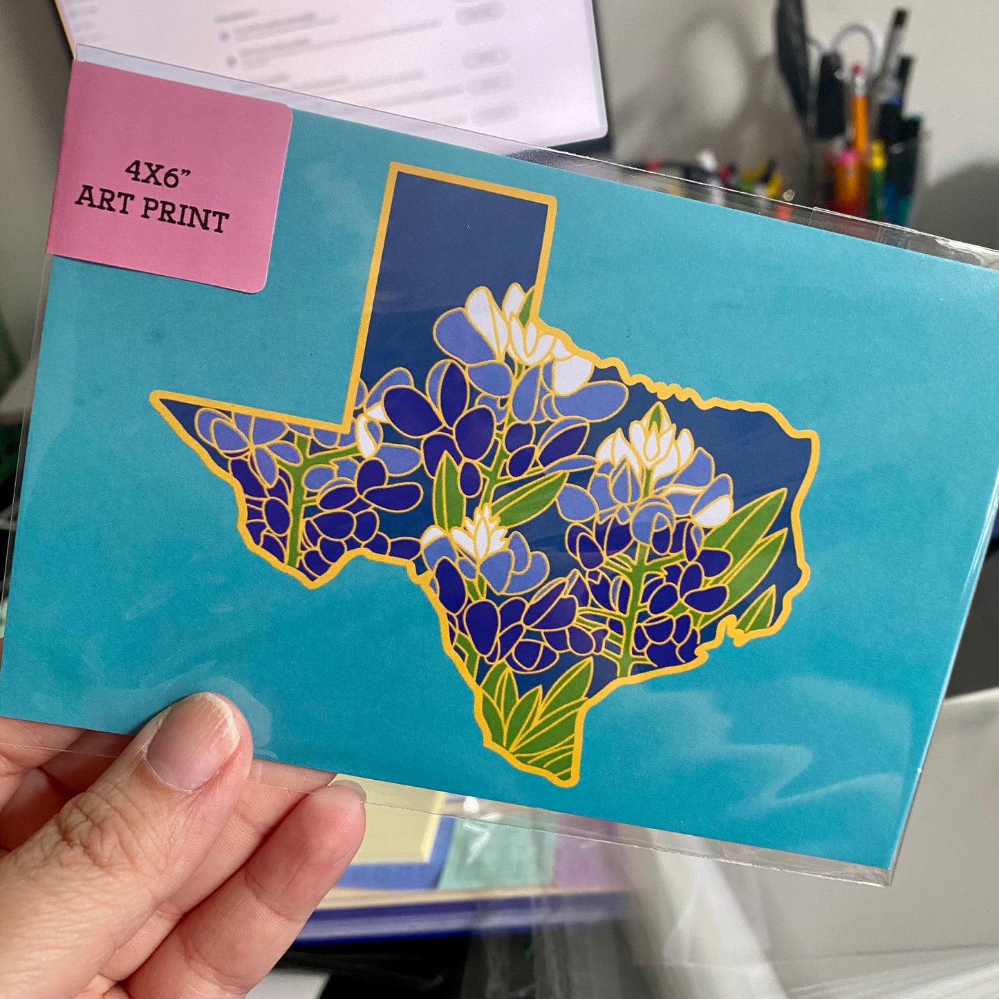 Texas Bluebonnet - 4 x 6" Print