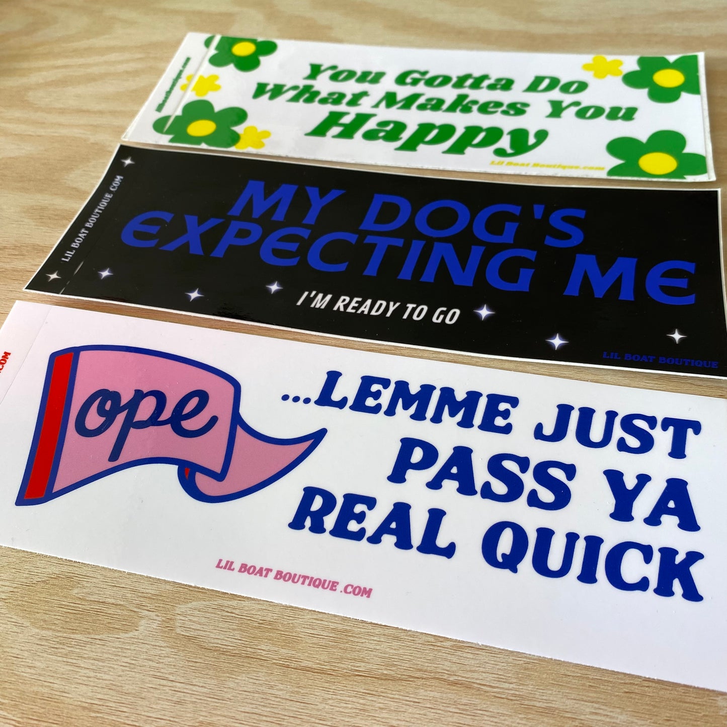 Ope Let me... - Bumper Sticker