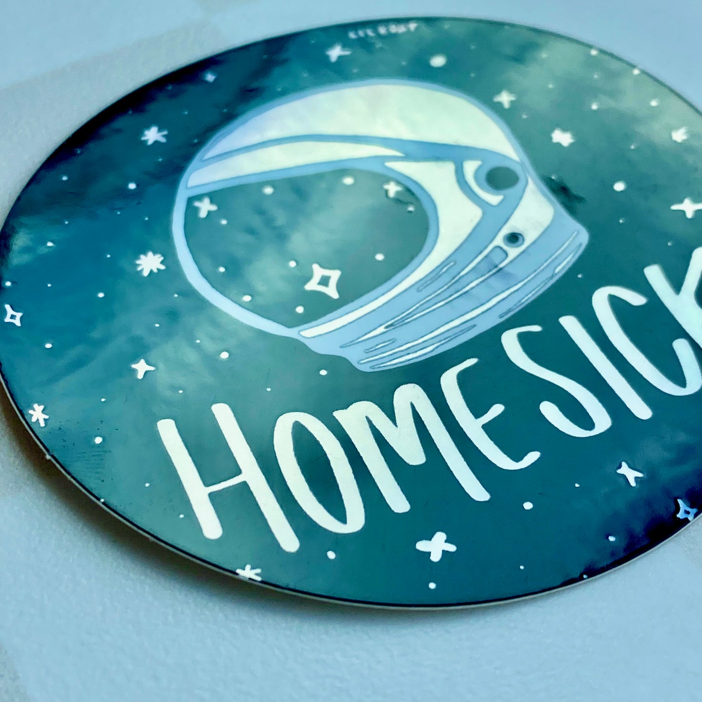 Homesick - Holographic Vinyl Sticker