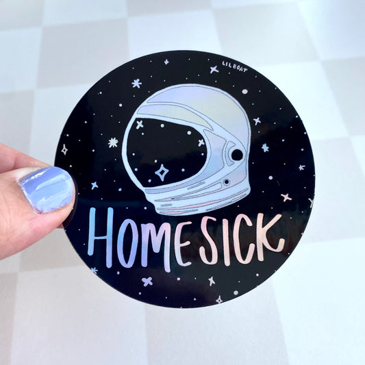 Homesick - Holographic Vinyl Sticker