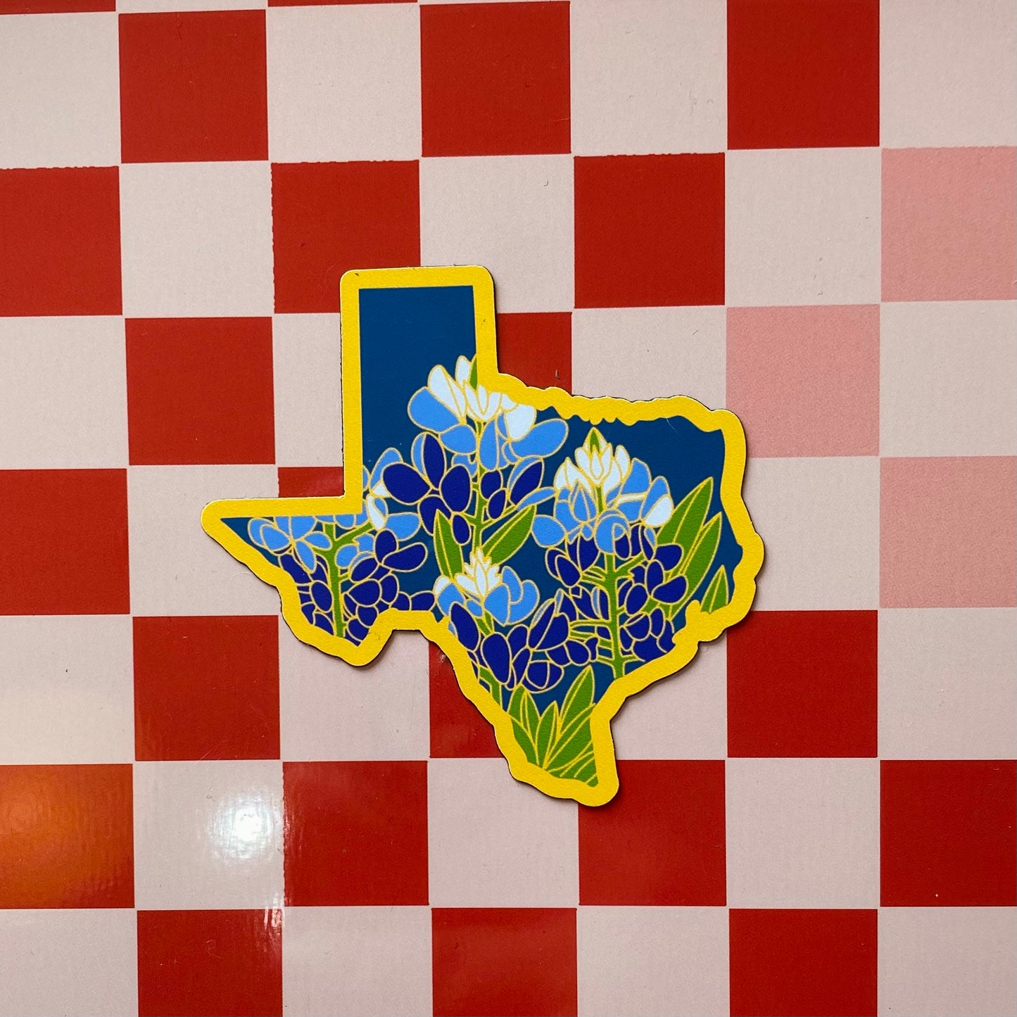 Texas Bluebonnet 3” Decorative Magnet