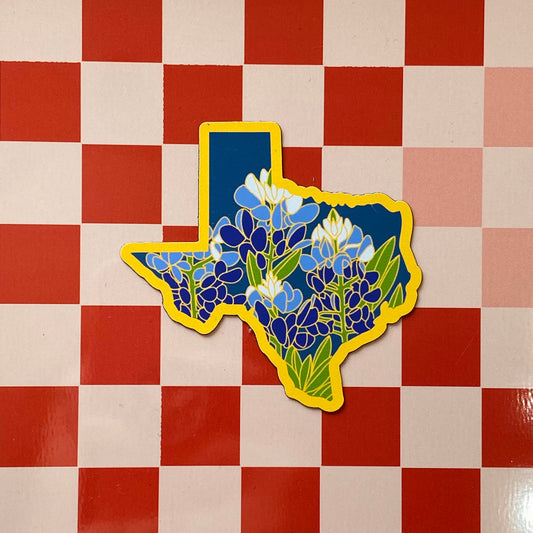 Texas Bluebonnet 3” Decorative Magnet