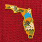 Florida Orange Blossom V 1.5  Embroidered Patch
