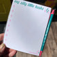 My Silly Little Tasks Notepad + Silly Little Pen Set