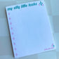 Silly Little Tasks Notepad - Notepad Only