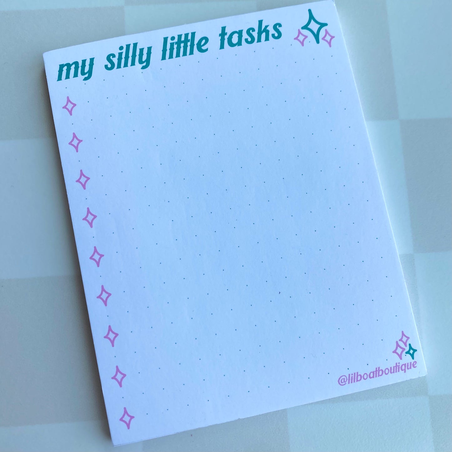 Silly Little Tasks Notepad - Notepad Only
