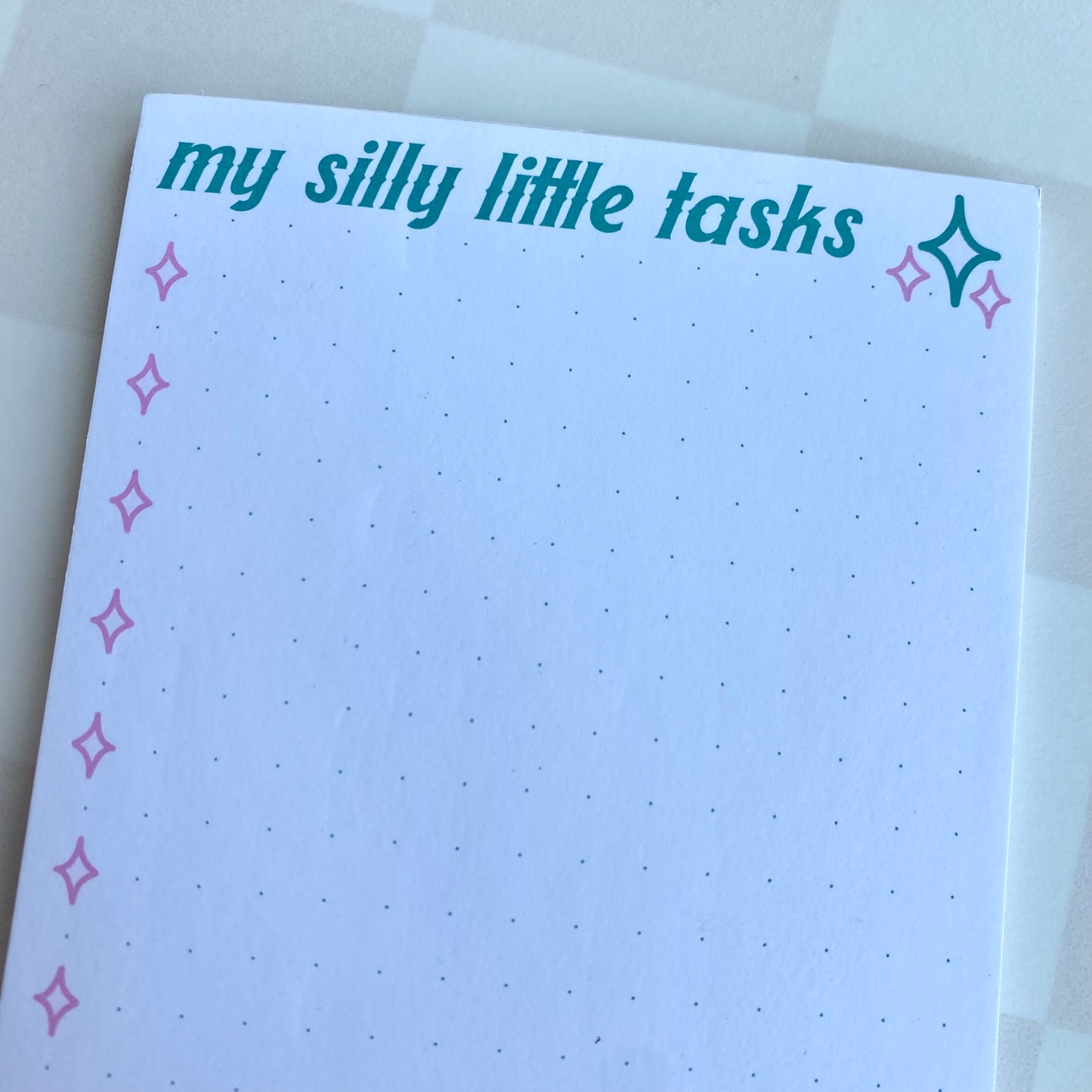 Silly Little Tasks Notepad - Notepad Only