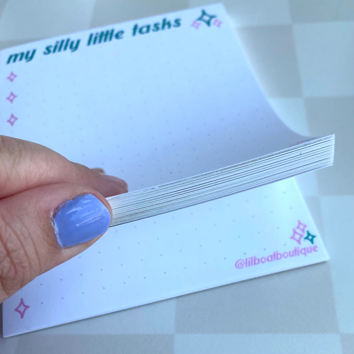 Silly Little Tasks Notepad - Notepad Only