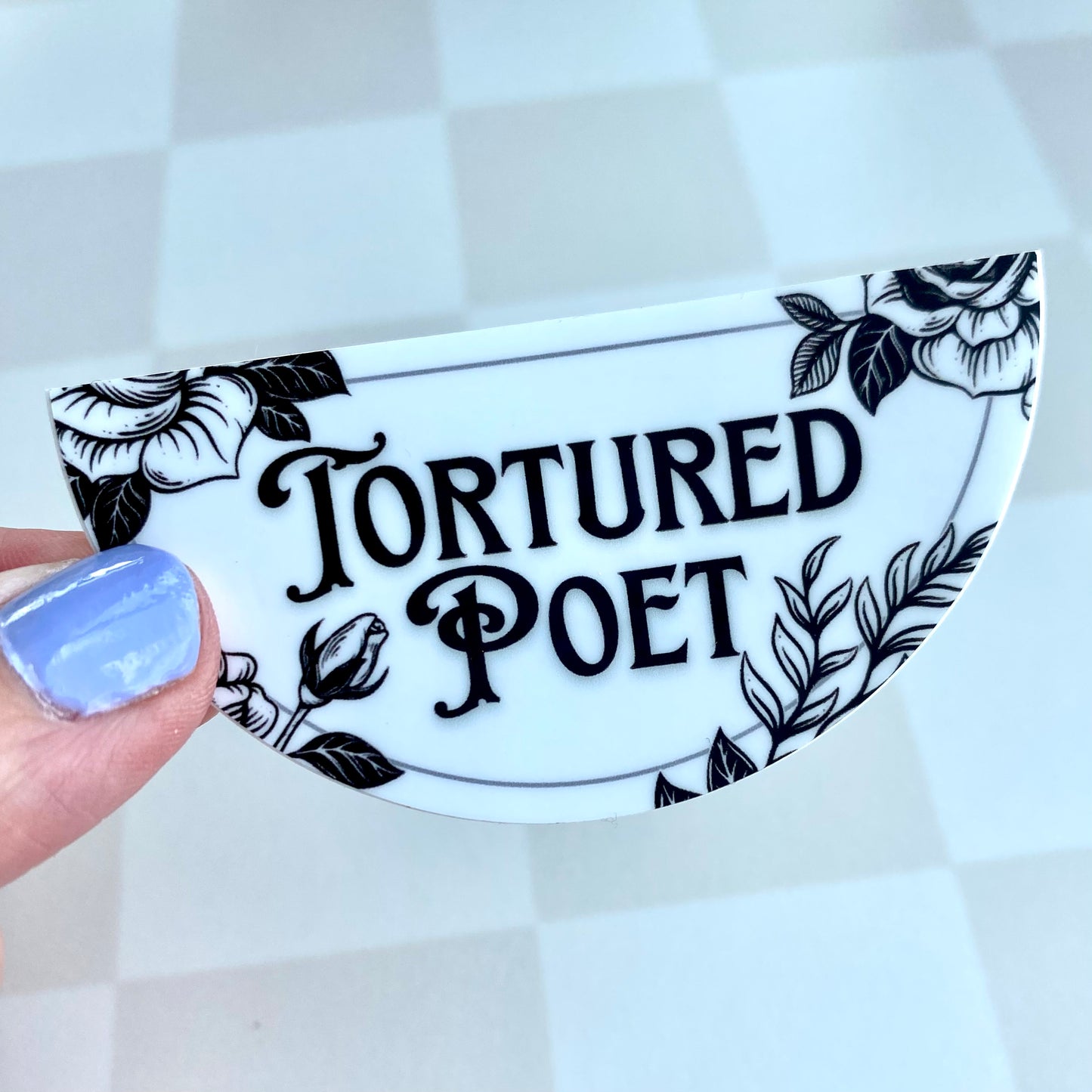 Tortured Poet 3" Vinyl Sticker TTPD