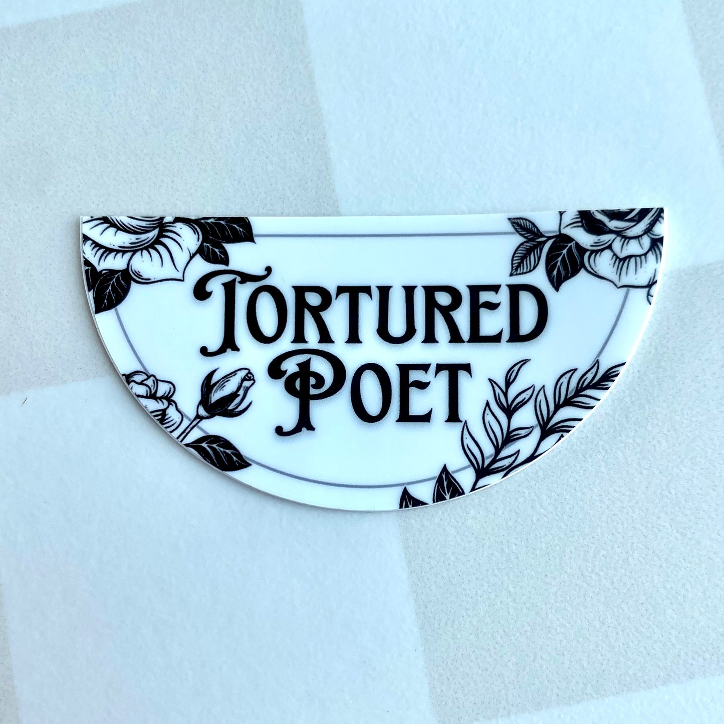 Tortured Poet 3" Vinyl Sticker TTPD