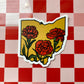 Ohio Carnation Sticker - Limited Early Version