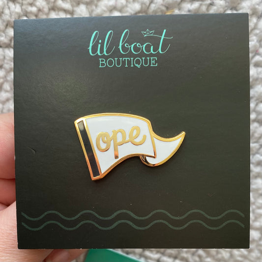 Ope Enamel Pin - Hard Enamel Pin