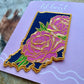 Indiana Peony v 1.5 - State Flower Embroidered Patch