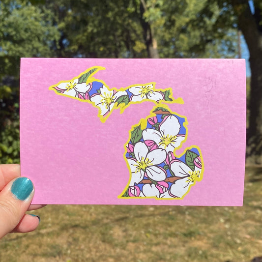 Michigan Apple Blossom - 4 x 6" Print