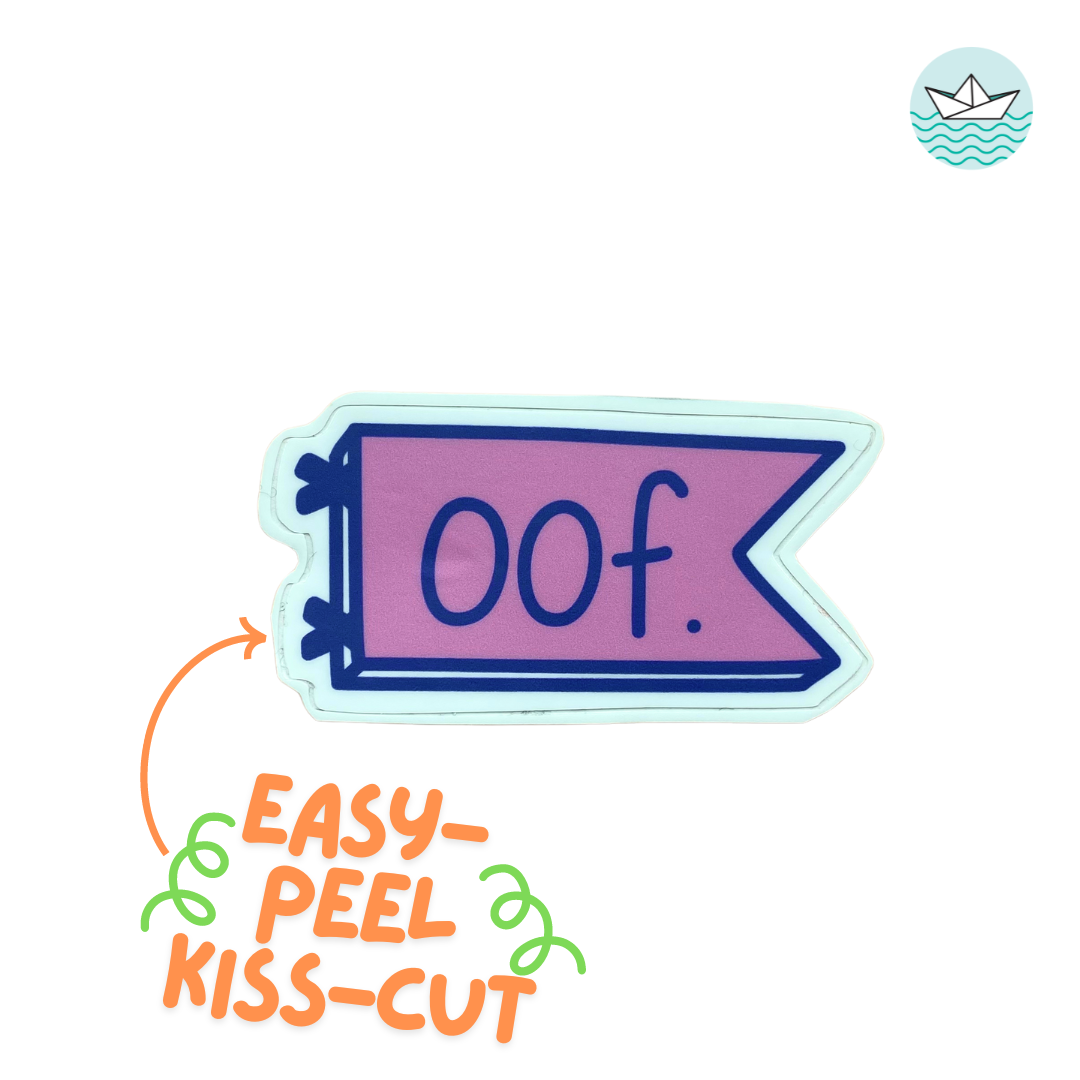 Mini Moods - OOF Vinyl Sticker