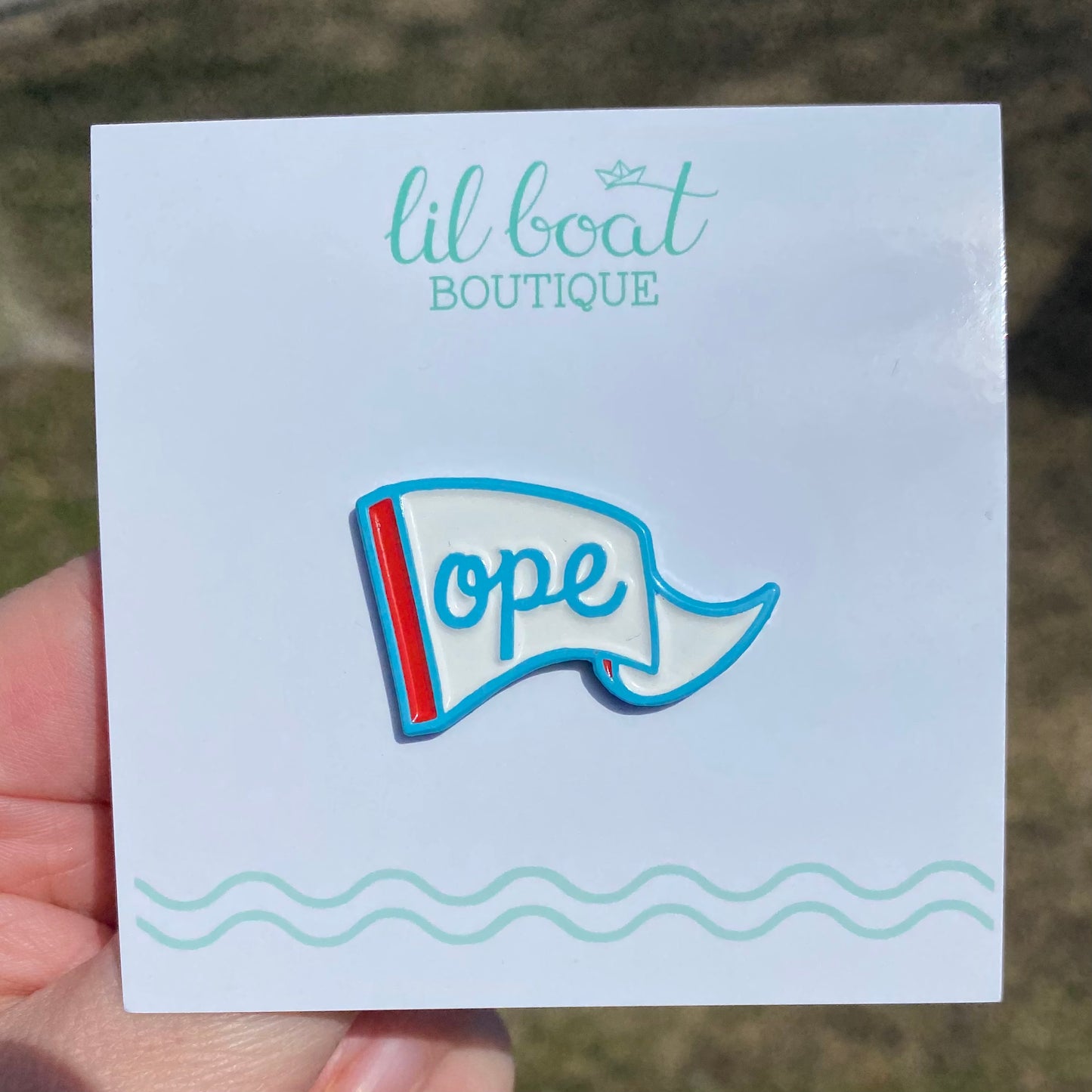 Ope Chicago Enamel Pin - Soft Enamel Pin