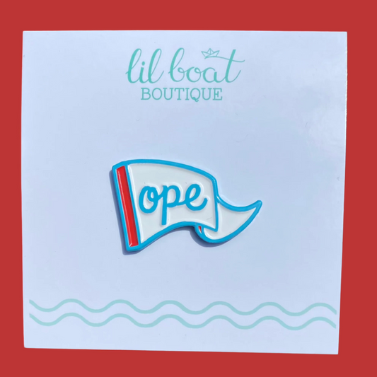 Ope Chicago Enamel Pin - Soft Enamel Pin