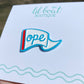 Ope Chicago Enamel Pin - Soft Enamel Pin