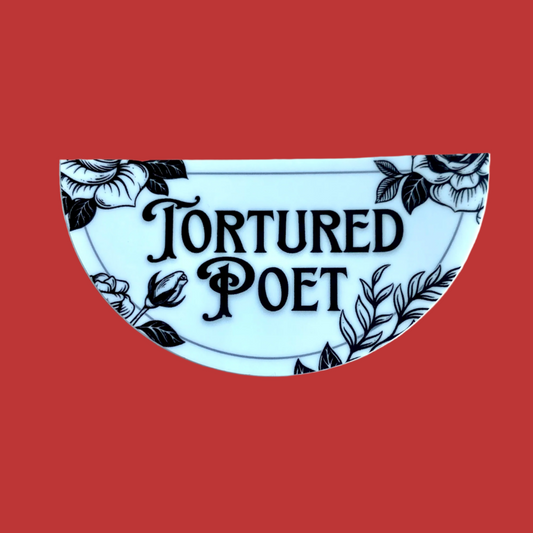 Tortured Poet 3" Vinyl Sticker TTPD