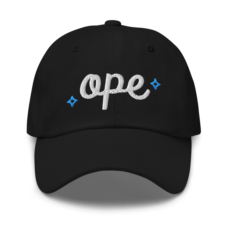 Ope Dad Hat - Black