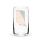 Indiana Peony 16oz Can-shaped Glass