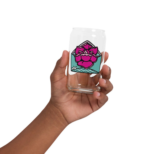 Patreon Rose Can-shaped Glass - Patreon Exclusive