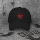 AHHHHHHHH Candy Heart Embroidered Dad hat