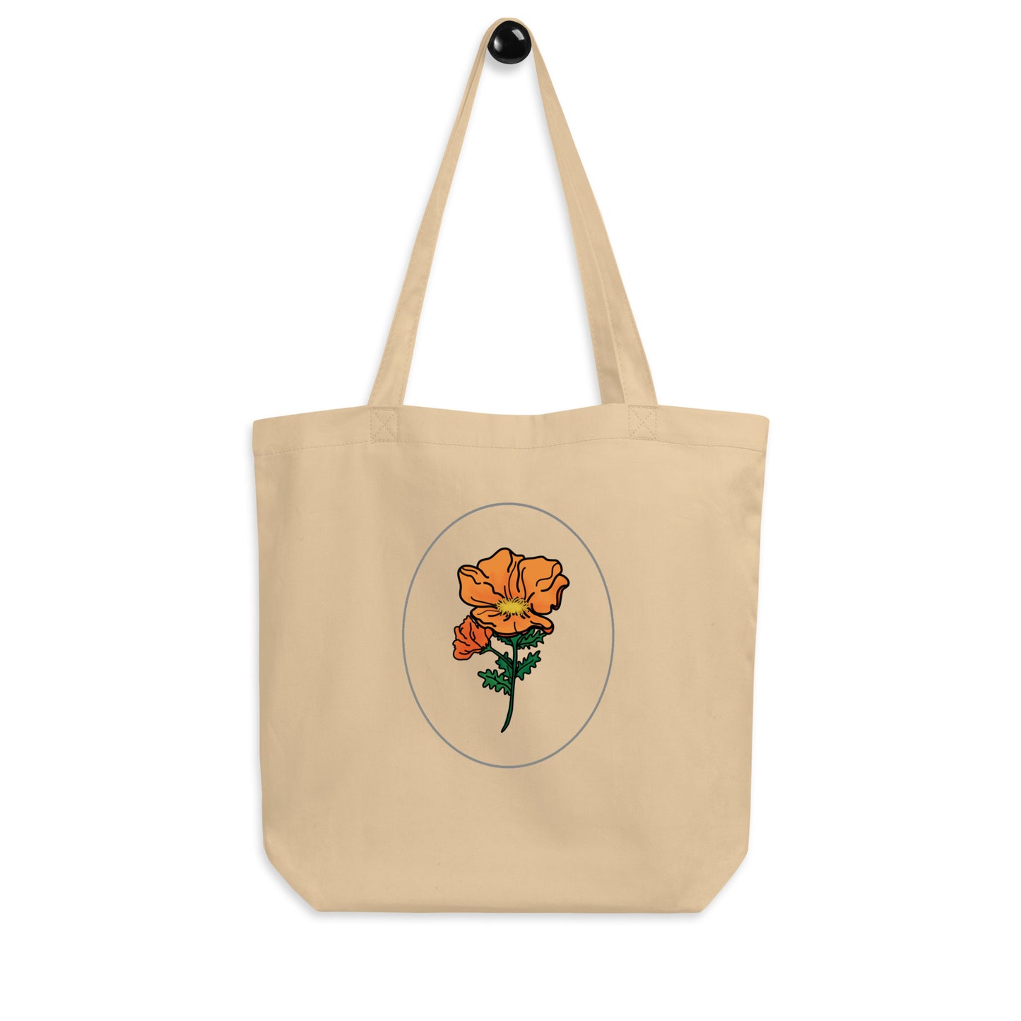 Framed Poppy Eco Tote Bag