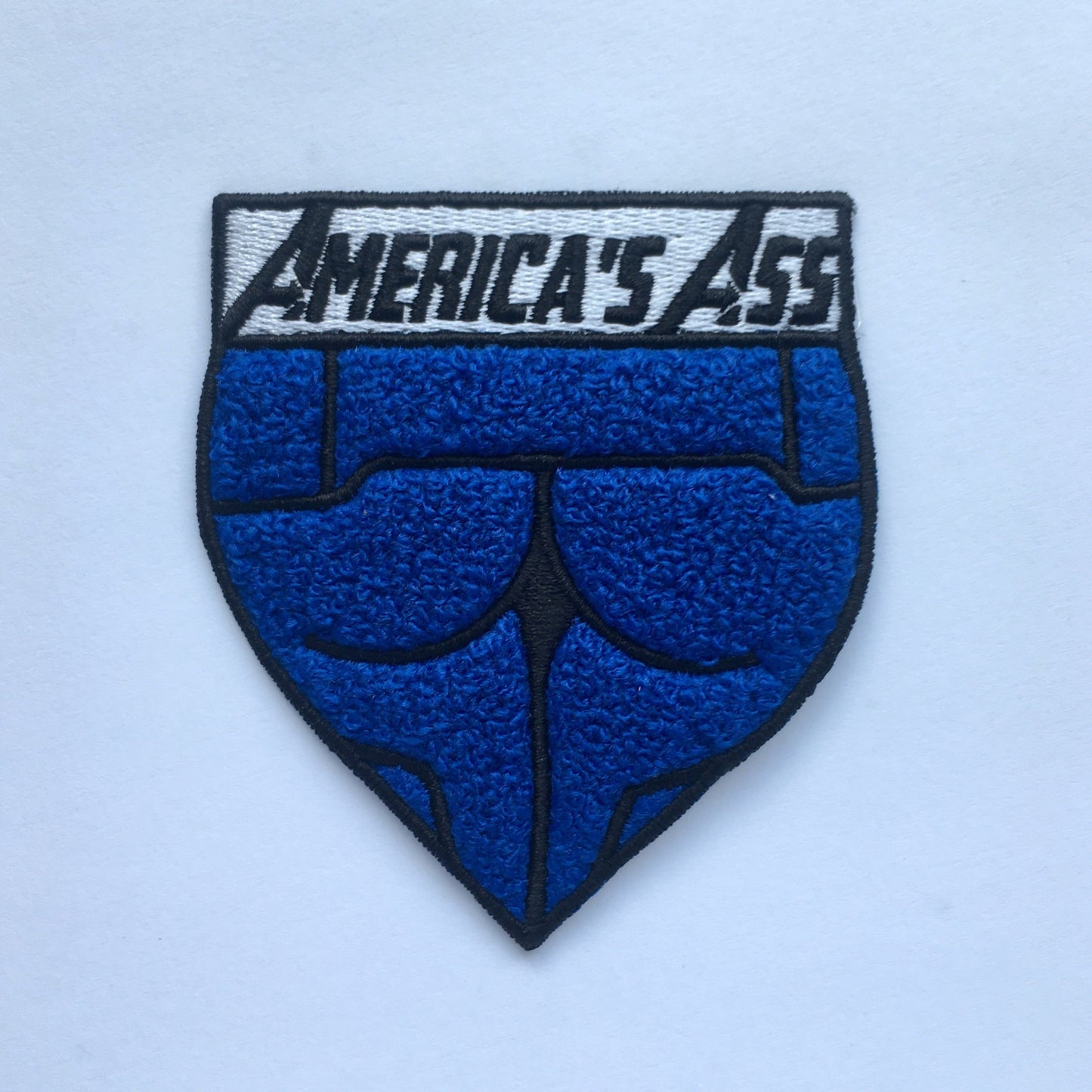 SECONDS SALE - America's Ass - Chenille Patch - Endgame Flair