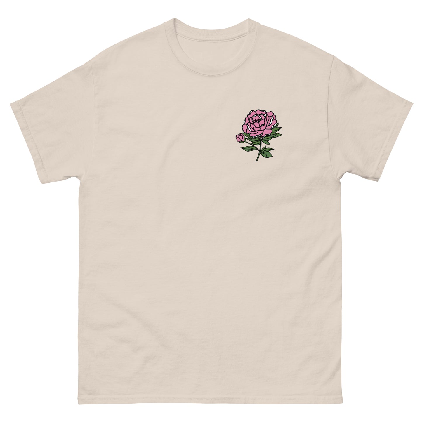 Pink Peony Unisex T-Shirt (Size S-5XL)