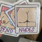 Send Nudes Sparkly Sticker - PATREON REWARD EXTRA