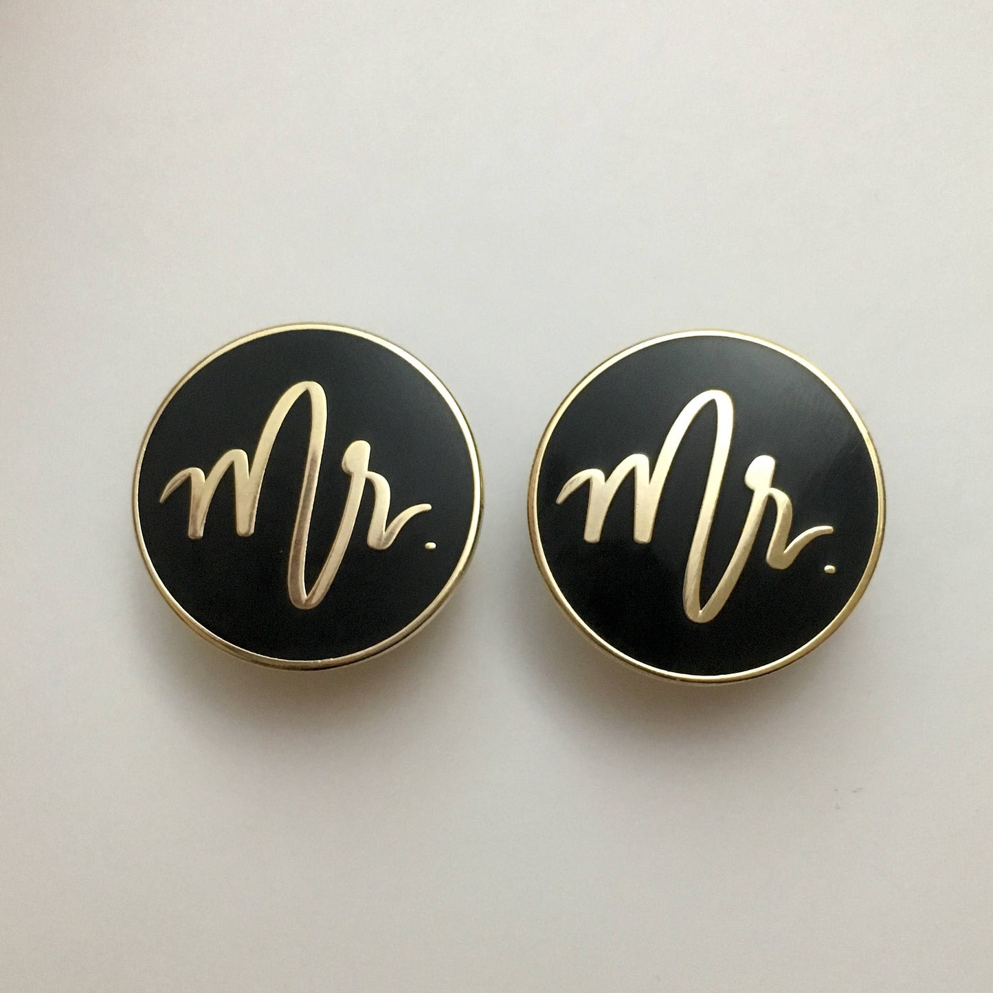 RETIRED - Mr. and Mrs. Mix and Match Enamel Pins