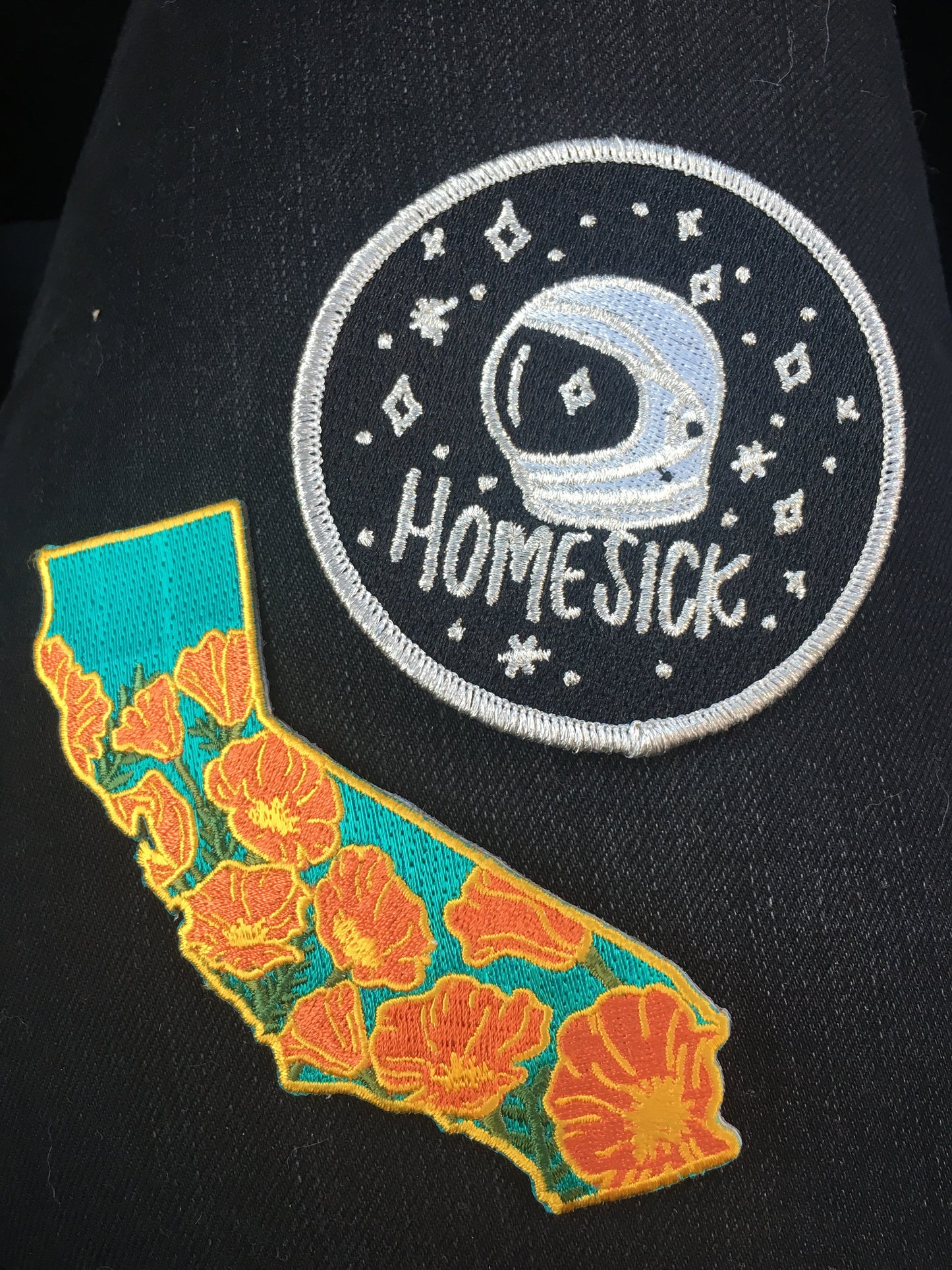 Homesick Embroidered Patch 3.5"