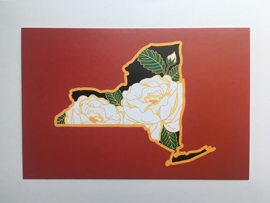 New York Rose - 4 x 6" Print