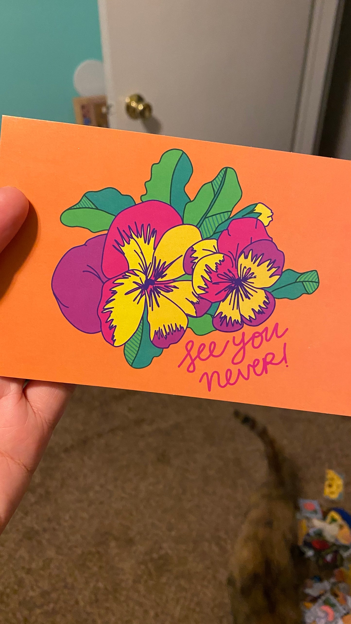 See You Never - 4 x 6" Print - Postcard