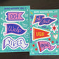 Mini Moods Sticker Sheet Set - Sets 1 and 2