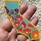 California Poppy SUNSET Variant - 3" Vinyl Sticker