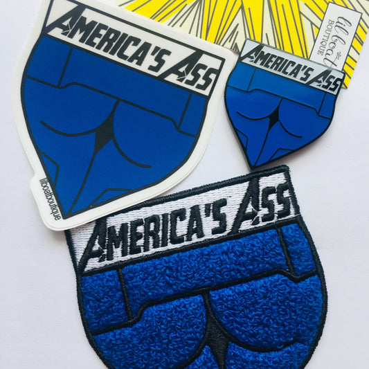 America's Ass - Chenille Patch - Endgame Flair