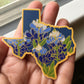Texas Bluebonnet - Vinyl Sticker
