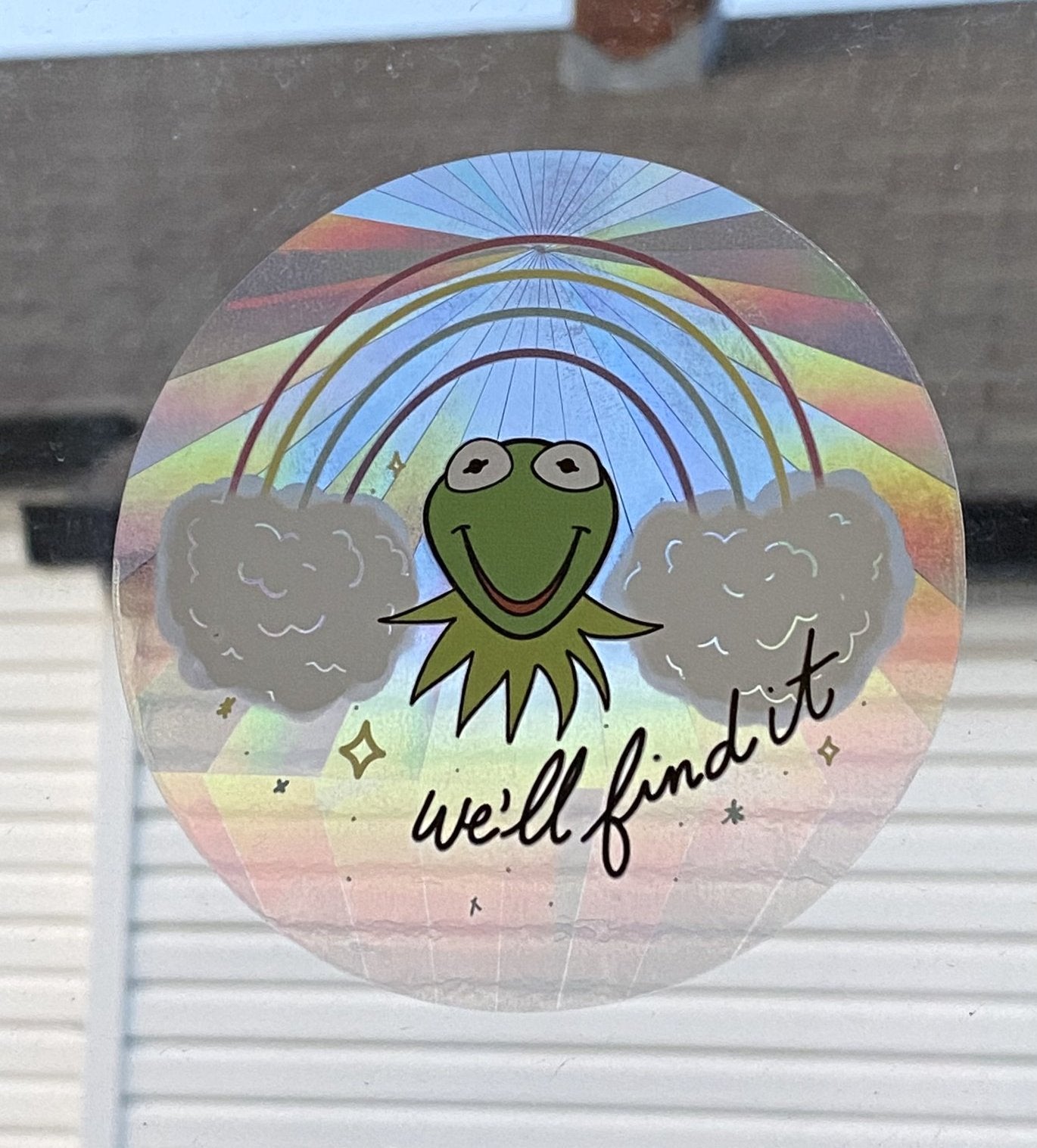 Kermit head - Vinyl Sticker