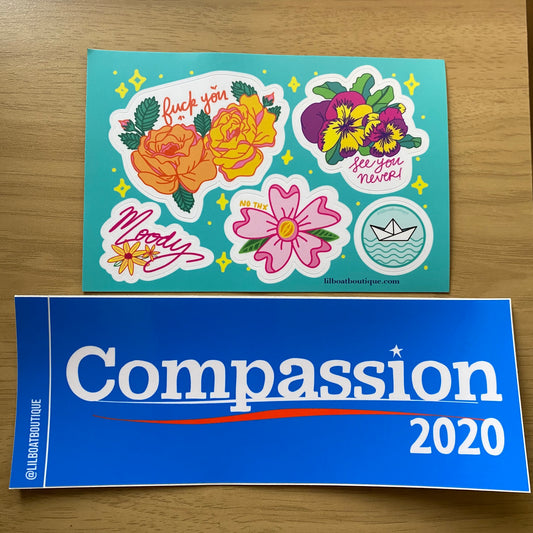 RETIRED - Compassion 2020 Bumper Sticker