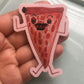 Pizza Monster - Vinyl Sticker - By Hayden