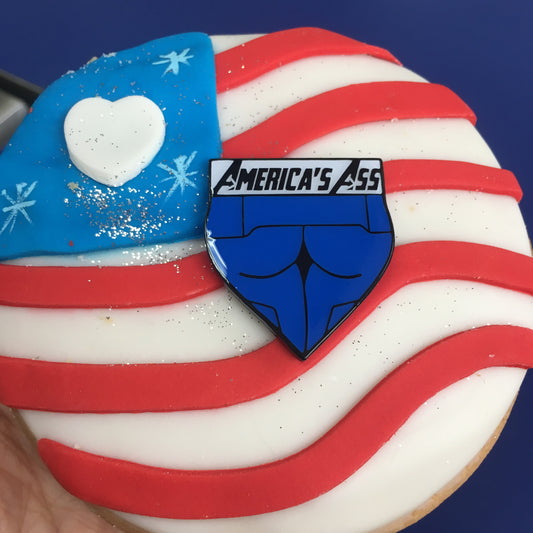 America's Ass - Enamel Pin - Avengers Endgame Captain America