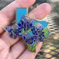Texas Bluebonnet - State Flower Hard Enamel Pin